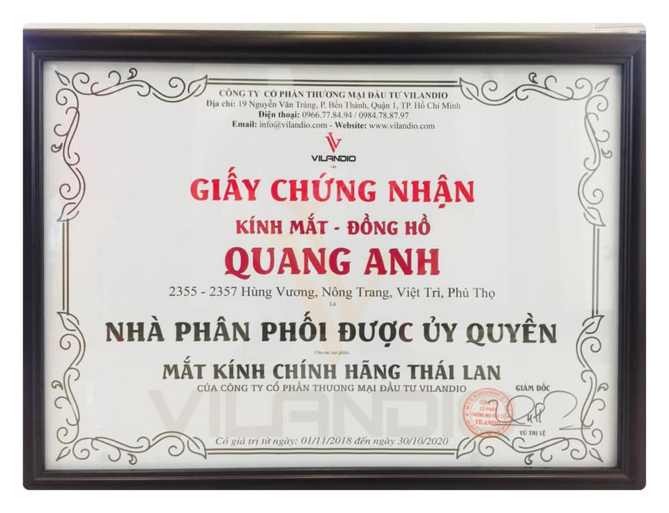 Chứng nhận 02