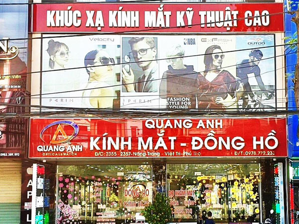Kính mắt Quang Anh luôn sẵn lòng phục vụ quý khách