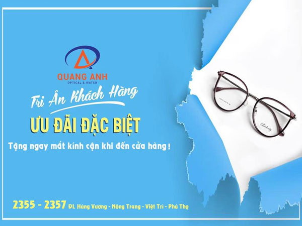 Tặng tròng kính miễn phí - Có kính mang đến cũng được tặng