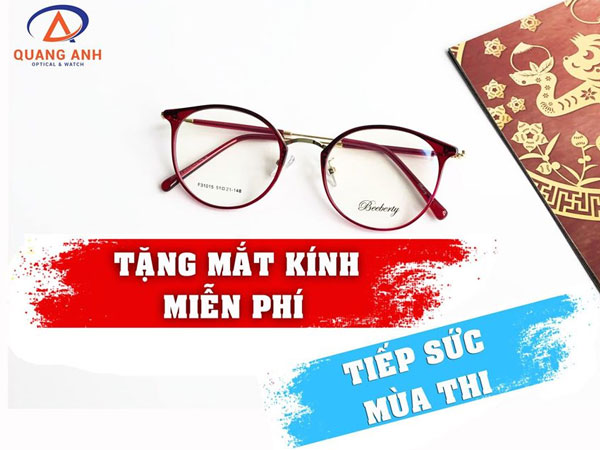 Tiếp sức mùa thi - Tặng tròng kính miễn phí